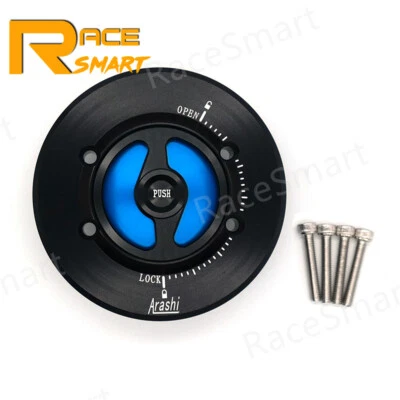 Tapa del tanque de combustible para BMW S1000RR 2010-2022 S1000R 2014-2022 F800ST 2006-2015 Foto 1 de 4