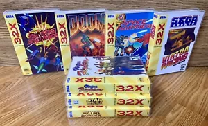 Sega Genesis 32X - New Replacement Cases - You Pick Any Game - Free Shipping - Picture 1 of 3