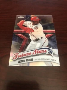 2020 Topps Chrome Future Stars #FS7 Victor Robles - Washington Nationals *Mint* - Picture 1 of 2