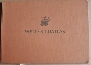 R90311 WELT BILDATLAS von Prof. Oswald Muris - 1955 - Picture 1 of 5
