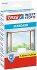 Tesa Insect Stop Zanzariera Adesiva Standard Per Finestre 130 Cm X 150 Cm Bianco