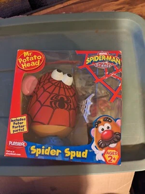 Spiderman Mr Potato Head Spider Spud 2006 Marvel Figura Spider-man Foto 1 de 4