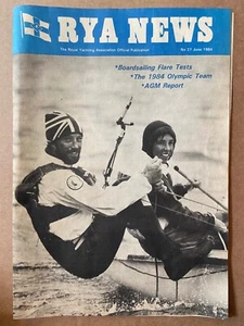 RYA News Royal Yaching Association Magazine Junio 1984 No 27 077F - Imagen 1 de 2