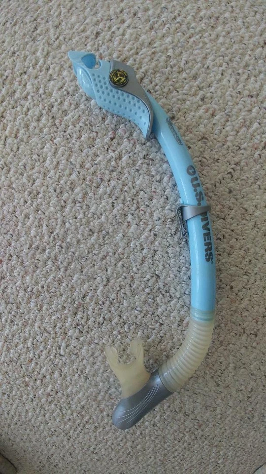 U.S. DIVERS Snorkel Pivot Dry Technology Blue/Gray, Size Adult - Image 1 of 1