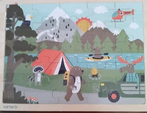 Kinder 25 Teile Puzzle Camping Tiere Carters - Bild 1 von 1