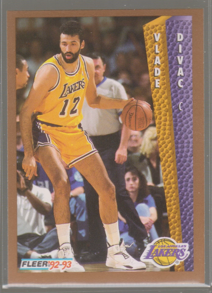 1992-93 Fleer #107: Vlade Divac - Image 1 of 1