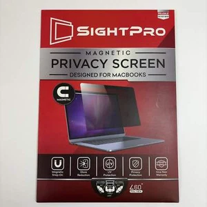 Écran de confidentialité magnétique SightPro neuf conçu pour écran d'ordinateur portable Macbooks - Photo 1/2