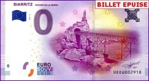 UEEU / BIARRITZ / BILLET 0 € / NULL EURO-SCHEIN / 0 € 2017-3 - Picture 1 of 1