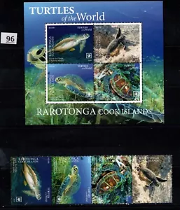 KT RAROTONGA 2020 - MNH - TURTLES - Picture 1 of 1