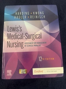 Lewis's Medical-Surgical Nursing : Assessment and Management. Hard Cover - Picture 1 of 7