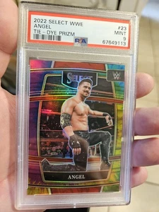 Angel Garza 2022 Select WWE Tie-Dye Prizm PSA 9 #22/25 - Bild 1 von 2