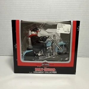 Harley Davidson North Pole Motorcycle Club Christmas Ornament New In Box 2002 - Picture 1 of 5