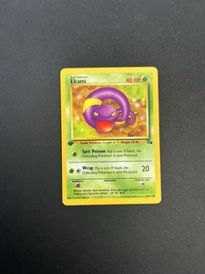 1. Auflage Ekans 46/62 - Fossil - Bild 1 von 2