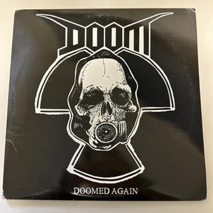 Doom Doomed Again 12” Black Color 2xLP Vinyl GBH Discharge The Exploited Sodom - Picture 1 of 14
