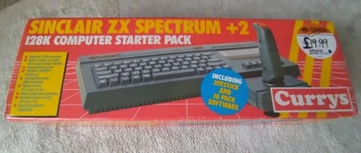 Sinclair ZX Spectrum +2 128k Starter Pack - Curry raro edición en caja de colección - Imagen 1 de 4