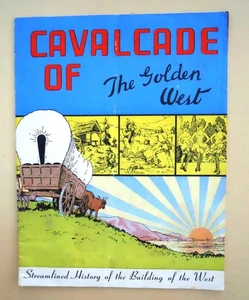 KAVALKADE DES GOLDENEN WESTENS 1939 AUSSTELLUNGSHEFT LINKLETTER - Bild 1 von 6