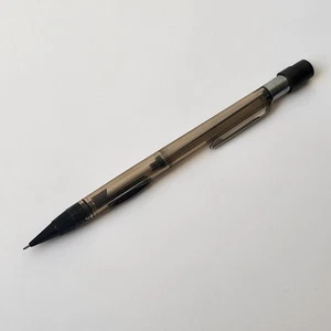 Vintage Pentel PD345 Druckbleistift Rauch Schwarz Klar 0,5 mm Mine Hergestellt in Japan Funktioniert - Bild 1 von 9