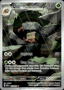 Pokemon Crustle SV04: Paradox Rift 183/182 casi nuevo casi nuevo - Imagen 1 de 2