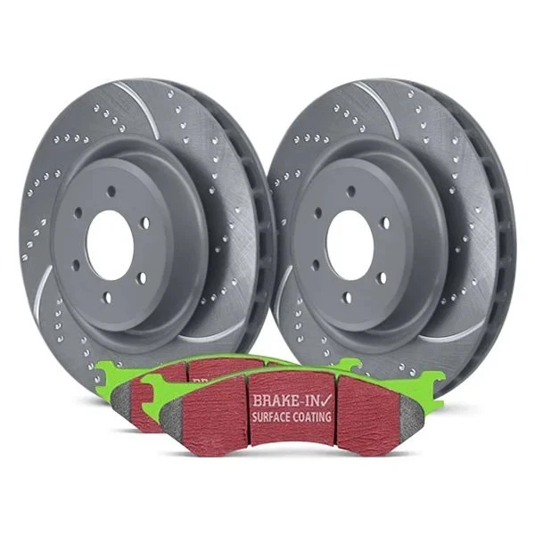 For Isuzu Rodeo 94-04 EBC Stage 3 Truck & SUV Dimpled & Slotted Rear Brake Kit Foto 1 de 4