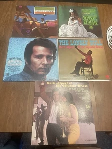 HERB ALPERT ( 5 ) LP lot: GOING PLACES / LONELY / CHRISTMAS / WHIPPED CREAM +++ - Picture 1 of 15