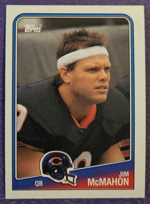 1988 Topps #69 Jim McMahon Football card Chicago Bears! - Image 1 of 2