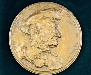 Medal 1530 Le King François 1er Blur Le College French Baudel King Medal - Picture 1 of 11