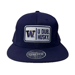 Sombrero ajustado elástico Zephyr M15Z Washington Huskies - NCAA, talla grande, púrpura - Imagen 1 de 10