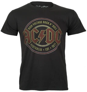 AC DC Established 1973 T Shirt Logo Mens New Official Black S M L XL XXL - Picture 1 of 50