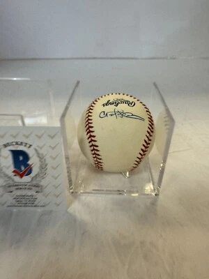 Béisbol ML firmado por Carlos Peña en bolígrafo azul. Certificado de autenticidad Beckett Foto 1 de 4