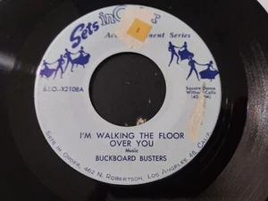 Buckboard Busters - I'm Walking The Floor Over VG+ 45 Record 1970's SQUARE DANCE - Bild 1 von 2