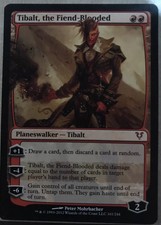 1 TIBALT, THE FIEND-BLOODED ~mtg NM/NM- Avacyn Restored Mythic
