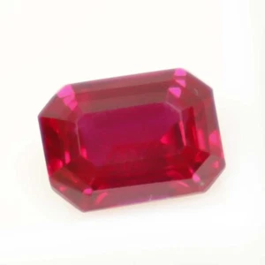 Untreated 5.20Ct Natural Mozambique Red Ruby Emerald Gemstone GIE Certified 1045 - Picture 1 of 8