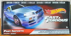 2018 HOT WHEELS FAST AND FURIOUS FAST IMPORTS - BOX SET OF 5 - ***NO OFFERS*** - Foto 1 di 7