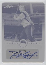 2013 Leaf Power Showcase Printing Plate Cyan 1/1 Kyle Simon #PSA-KS1 Auto 0s3