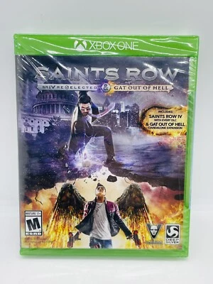 NEW Saints Row IV 4: Re-Elected and Gat Out of Hell (Microsoft Xbox One) Sealed - Image 1 of 4