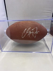 Christian McCaffrey Signed Full Size Football Wilson NFL BAS COA 49ers - Picture 1 of 3