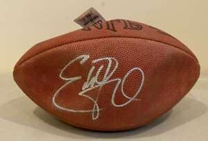 Eddie George JSA Coa Autograph Hand Signed Official NFL Football