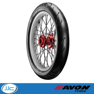 1 pneumatico anteriore Avon Cobra cromato moto MT90 B16 74H REINF TL - Foto 1 di 2