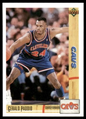 1991-92 Upper Deck #230 Gerald Paddio - Image 1 of 2
