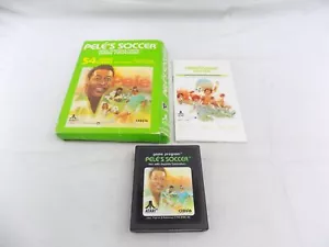 Atari 2600 Boxed Pele's Soccer Game Cartridge /2 - Picture 1 of 3