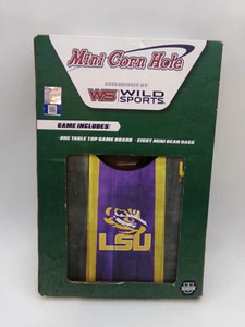 Louisiana State (LSU) Tischplatte Mini Cornhole Spiel - Bild 1 von 5