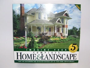 1998 Computer 5 CD Kit Complete Home & Landscape Design Windows 95 & 98 - Unused - Picture 1 of 11