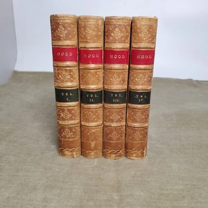 Thomas Hood The Poetical Works with Account of the Author in Four Volume 1856 - Picture 1 of 24