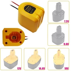 for Power Wheel Adapter For Dewalt 12V 14.4V 18V Ni-Cd Ni-Mh Battery With 14 AWG - Picture 1 of 6