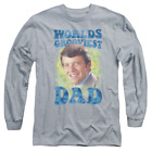 Brady Bunch Worlds Grooviest - Men's Long Sleeve T-Shirt