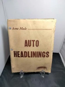 Vintage ACME MADE AUTO HEADLININGS CATALOG No 172 August, 1972 Screw Bound - Picture 1 of 7