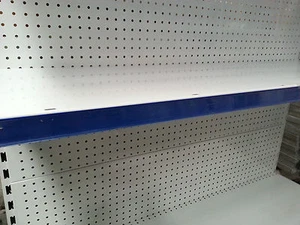 50 x data strips L1200xH30 price strip label holder gondola supermarket shelving - Picture 1 of 3