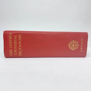 The Oxford Universal Dictionary 3rd Edition Revised with Addenda 1955 Hardcover - Bild 1 von 20