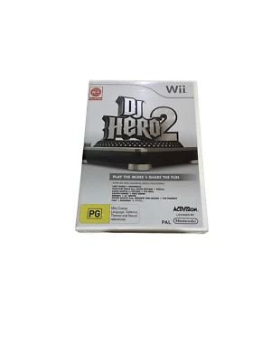 DJ HERO 2 | Wii | PAL | New & Sealed | AU Seller - Image 1 of 2