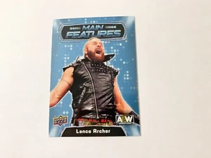 Lance Archer Main Features 2022 Upper Deck AEW Card # MF-23 - Picture 1 of 2